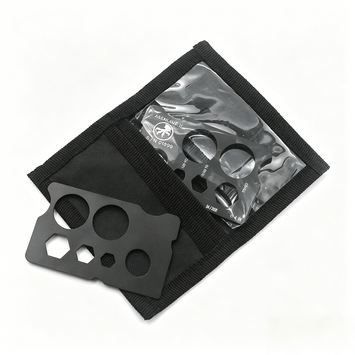 Outdoor Camping Multi-Tool Card | Portable Stainless Steel EDC Gear | Pocket Utility