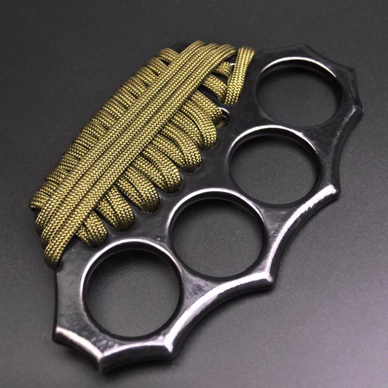 Paracord‑Wrapped Zinc‑Alloy Hobby Collectible Metal Ornament