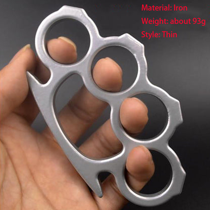 Iron Four Finger Thin Style Hobby Decor Collectible