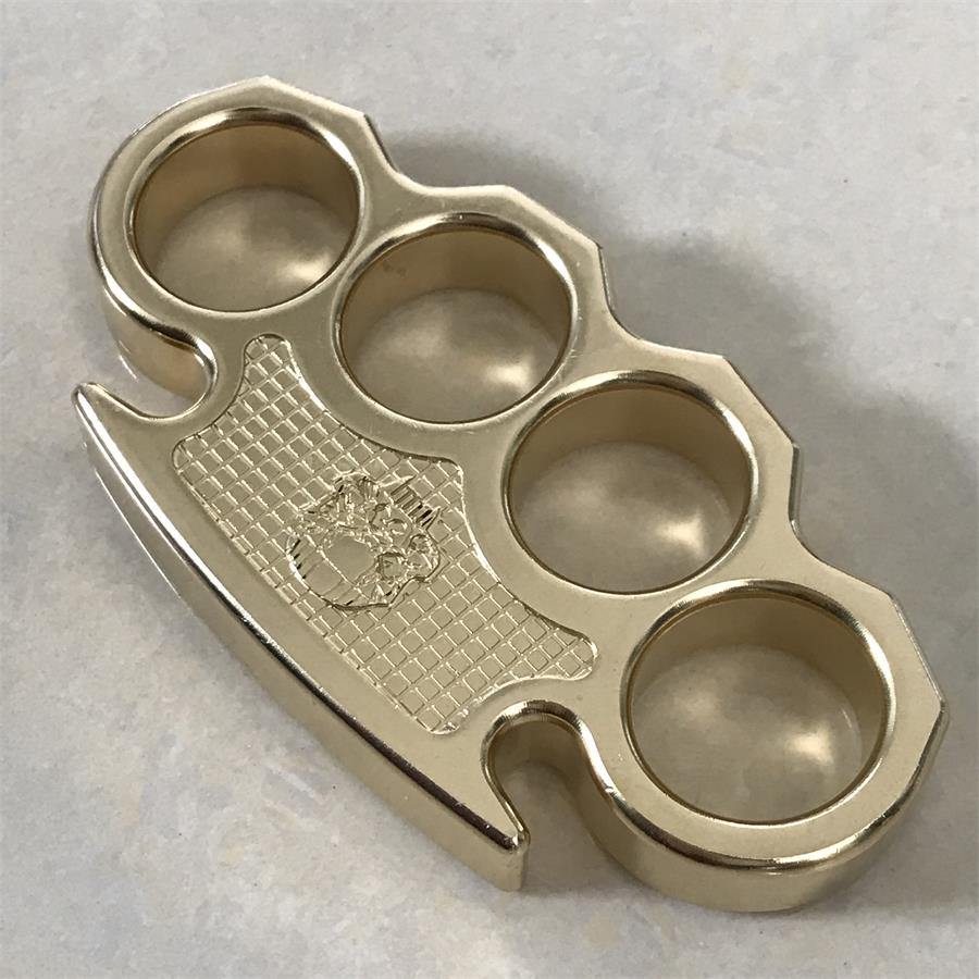 Classic Mini Skull Brass Outdoor EDC Tool