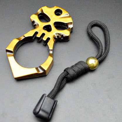 Skull Single Finger Bottle Opener Decor Collectible