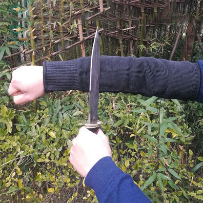 Schwarze schweißableitende Armstulpen