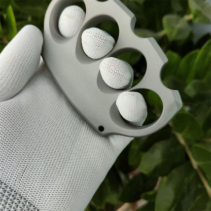 Sandblasted Titanium Alloy Four Hole Outdoor Tool