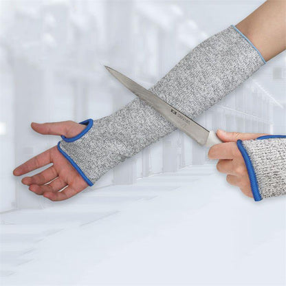 Elastische, atmungsaktive, bequeme und hautfreundliche graue Ärmel