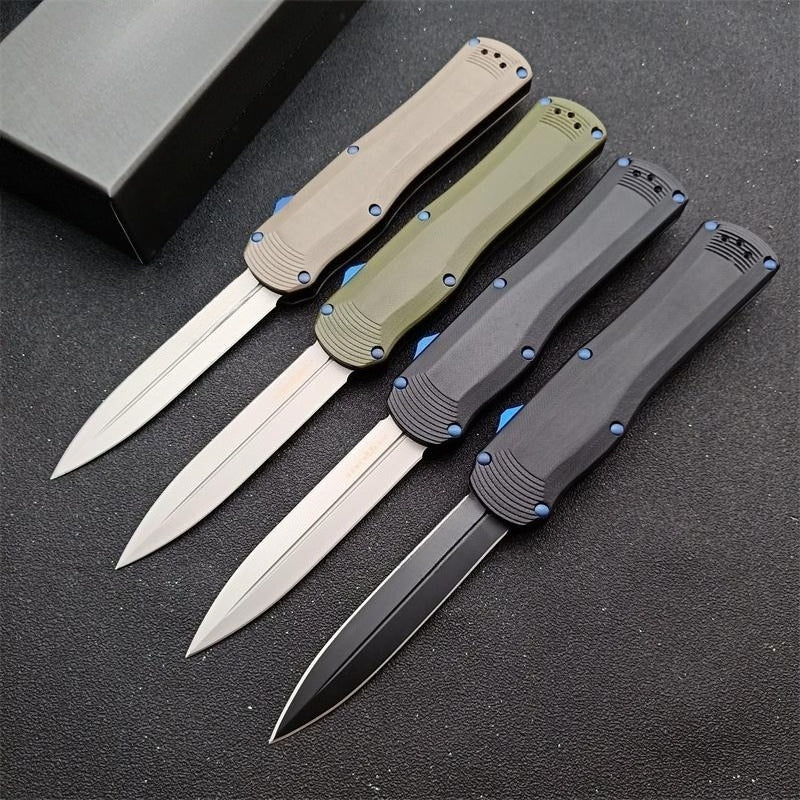 BM3400 G10 Verbundgriff mit mattem Titan-Finish für tragbare Outdoor-Werkzeuge