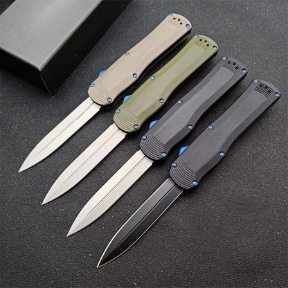 BM3400 G10 Verbundgriff mit mattem Titan-Finish für tragbare Outdoor-Werkzeuge