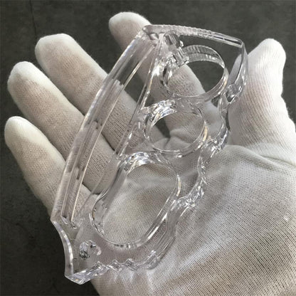 Kunststoff Transparent Outdoor EDC Große Loch Werkzeug