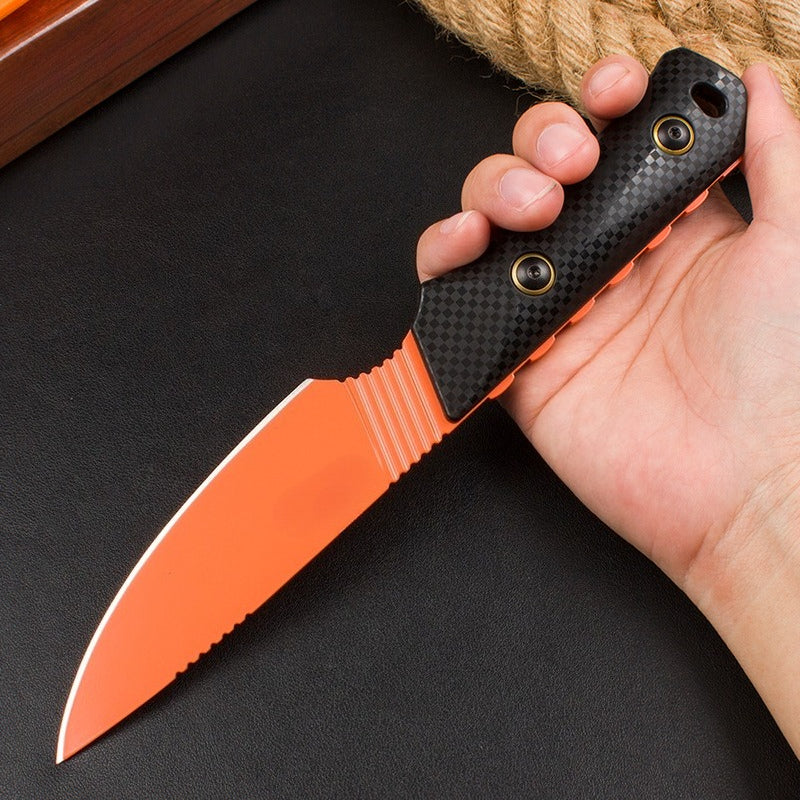BM15600 Schwarzer Nylon-Fiberglasgriff D2-Stahl Oranges Outdoor EDC Tool