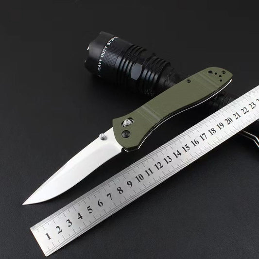 BM710D G10410 Utensile pieghevole per esterni foderato in acciaio inossidabile