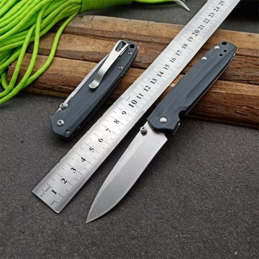 BM485 Blaues G10 Griff Outdoor Klappwerkzeug