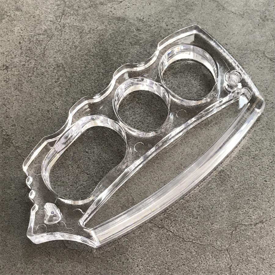 Kunststoff Transparent Outdoor EDC Große Loch Werkzeug