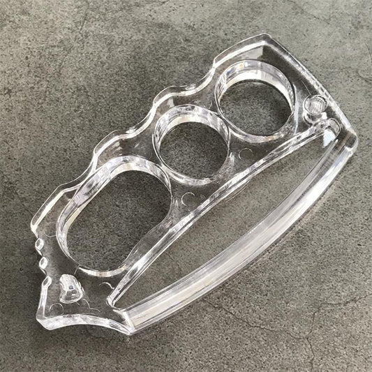 Kunststoff Transparent Outdoor EDC Große Loch Werkzeug