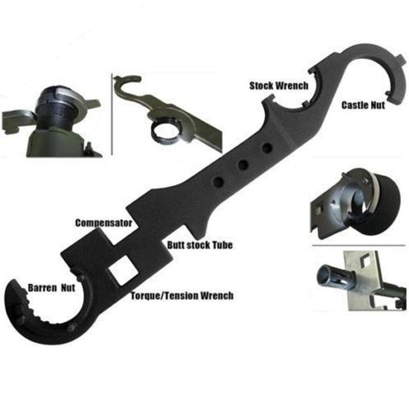 8‑in‑1 Heavy‑Duty Multi‑Purpose Combination Steel Wrench