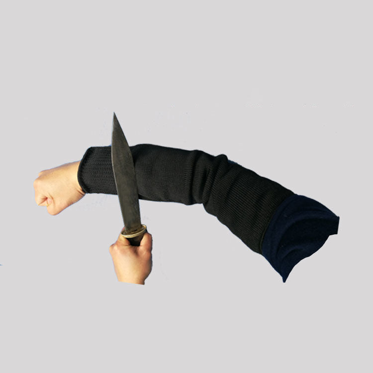 Schwarze schweißableitende Armstulpen