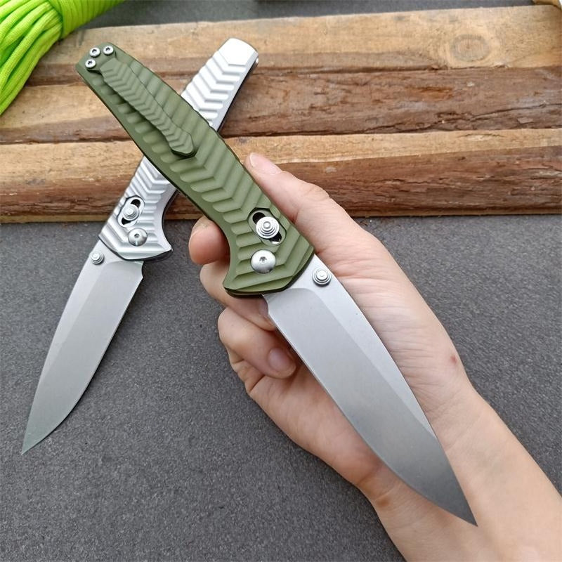 BM781 Utensile Pieghevole da Esterno in Acciaio D2 Verde