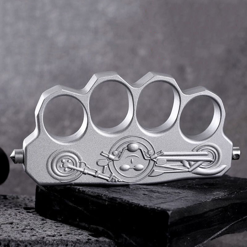 Creative‑Pattern Thickened Zinc‑Alloy Outdoor EDC Multi‑Functional Tool