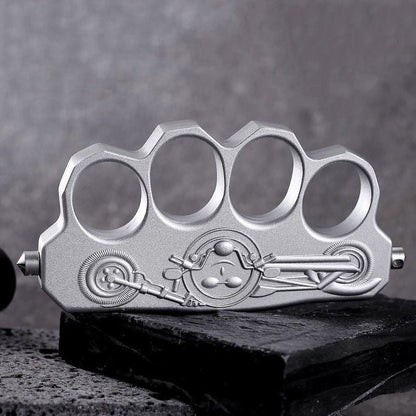 Creative‑Pattern Thickened Zinc‑Alloy Outdoor EDC Multi‑Functional Tool