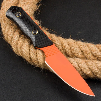 BM15600 Schwarzer Nylon-Fiberglasgriff D2-Stahl Oranges Outdoor EDC Tool