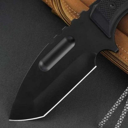 Schwarzes Titan G10 Zweifarbiges Tarnmuster K-Scheide Outdoor-Werkzeug