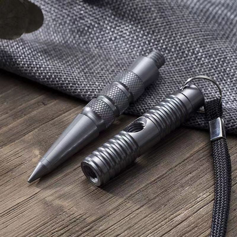 Outdoor-Multi-Style-Aluminiumstift, tragbares EDC-Werkzeug