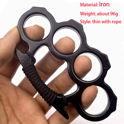 Iron Four Finger Thin Style Hobby Decor Collectible