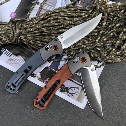 BM15080 Griff aus G10 und Sandelholz Outdoor Klappwerkzeug