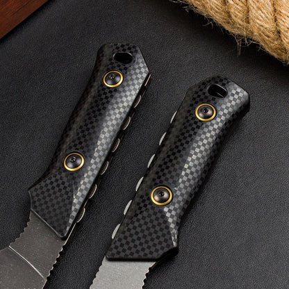 BM15600 Nylon-Fiberglasgriff Stonewashed D2 Stahl Outdoor EDC Werkzeug