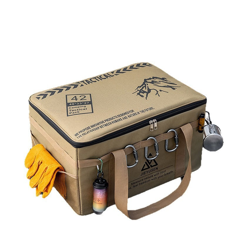 Camping Storage Bag, Large Capacity Cookware Organizer Bag