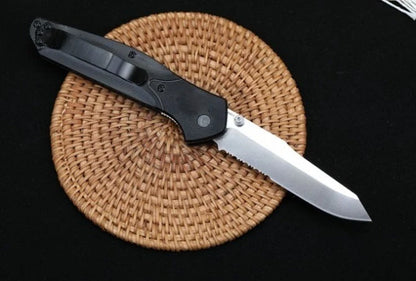 BM940 G10 Manico Strumento Pieghevole da Esterno con Finitura Stonewashed