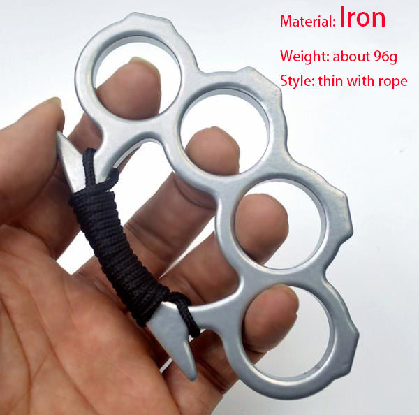 Iron Four Finger Thin Style Hobby Decor Collectible