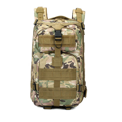 Camouflage 3P Outdoor Backpack, Hiking Travel Daypack