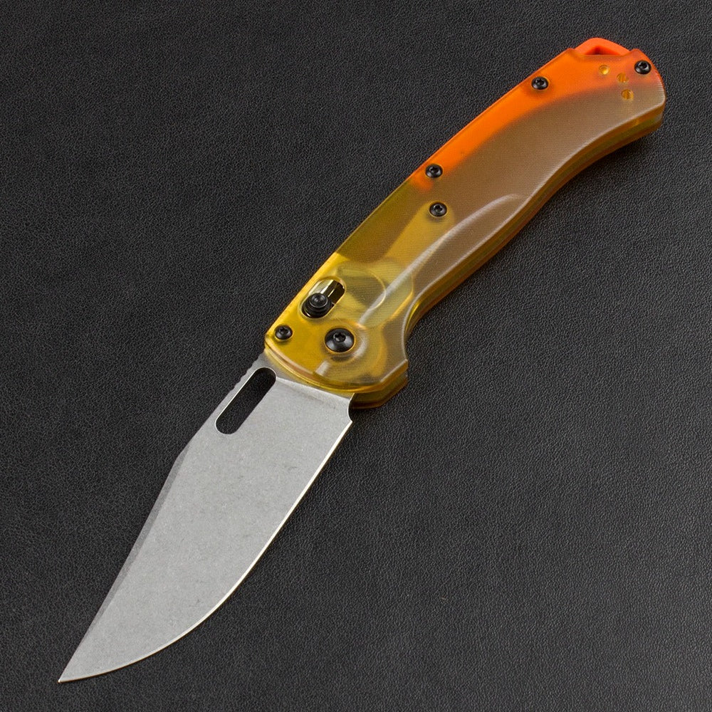 BM15535 Giallo PEI Edizione Trasparente Strumento Pieghevole da Esterno