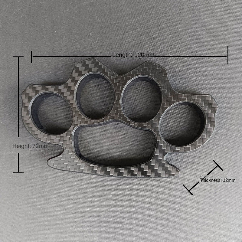 Multi‑Style Carbon Fiber Hobby Collectible EDC Ornament