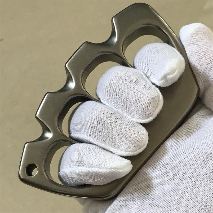 Kreatives stonewashed, poliertes Outdoor-Werkzeug aus Titan mit großer Öffnung
