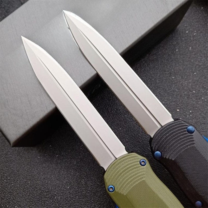 BM3400 G10 Verbundgriff mit mattem Titan-Finish für tragbare Outdoor-Werkzeuge