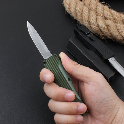 BM 4850 Mini Zink-Aluminiumgriff Stonewashed Outdoor-Taschenwerkzeug