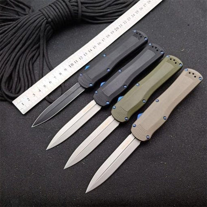 BM3400 G10 Verbundgriff mit mattem Titan-Finish für tragbare Outdoor-Werkzeuge