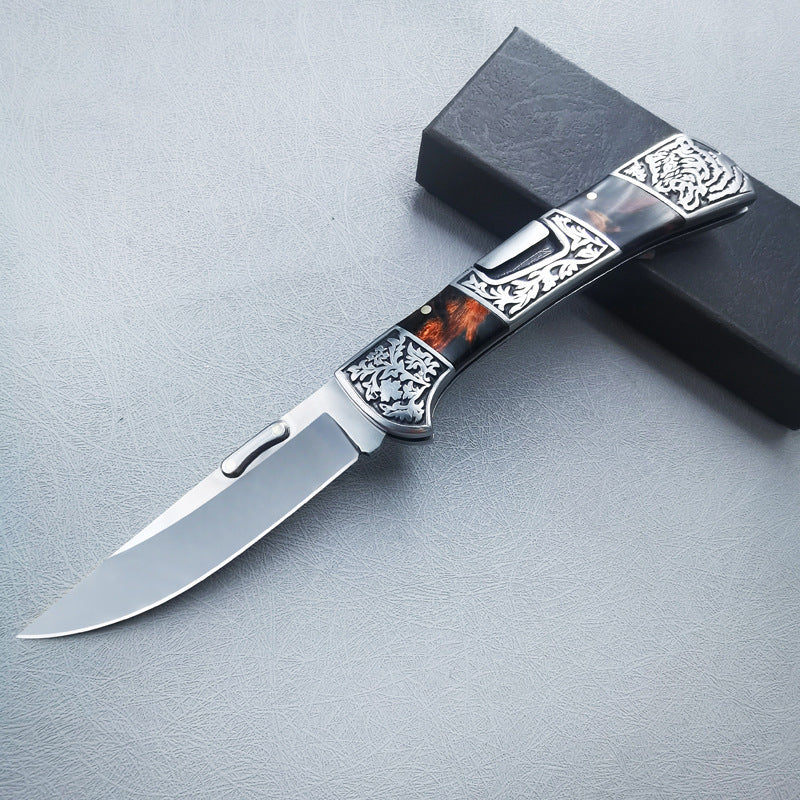 Exquisitely‑Carved Foldable Portable Outdoor EDC Utility Tool