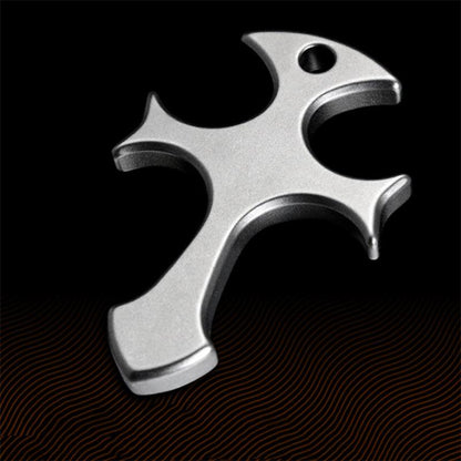 Outdoor Titanium Cross Pendant EDC Tool
