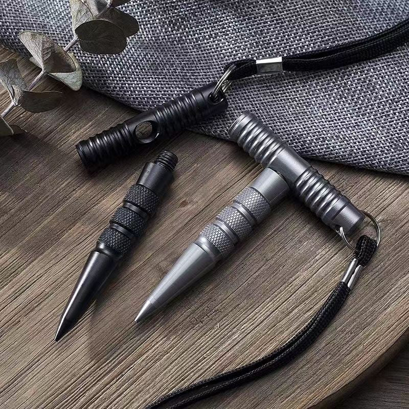 Outdoor-Multi-Style-Aluminiumstift, tragbares EDC-Werkzeug