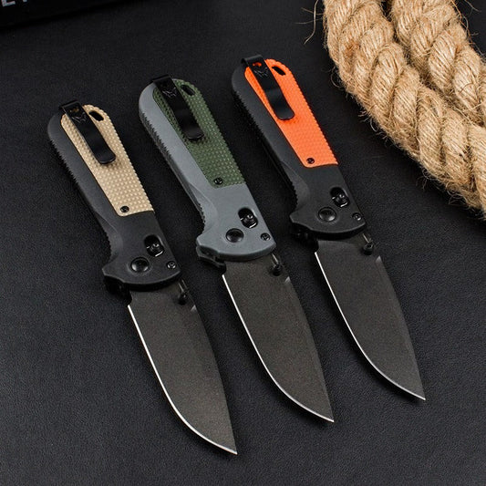 BM430BK Nylon-Fiberglas-Griff CPM-D2 Stahl Outdoor-Klappwerkzeug