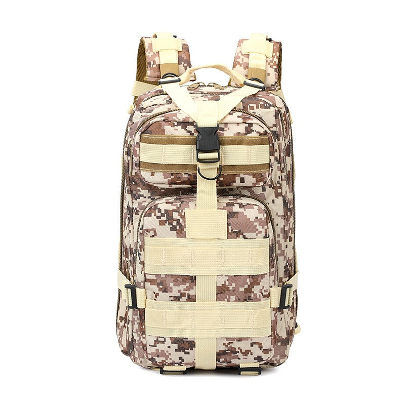 Camouflage 3P Outdoor Backpack, Hiking Travel Daypack