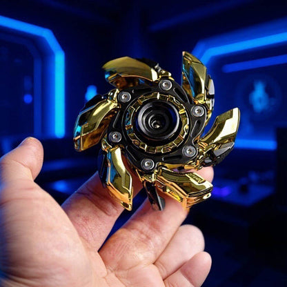 Colorful Split Fidget Spinner Metal Stress Relief Toy