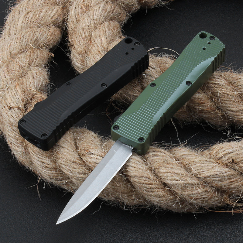 BM 4850 Mini Zink-Aluminiumgriff Stonewashed Outdoor-Taschenwerkzeug