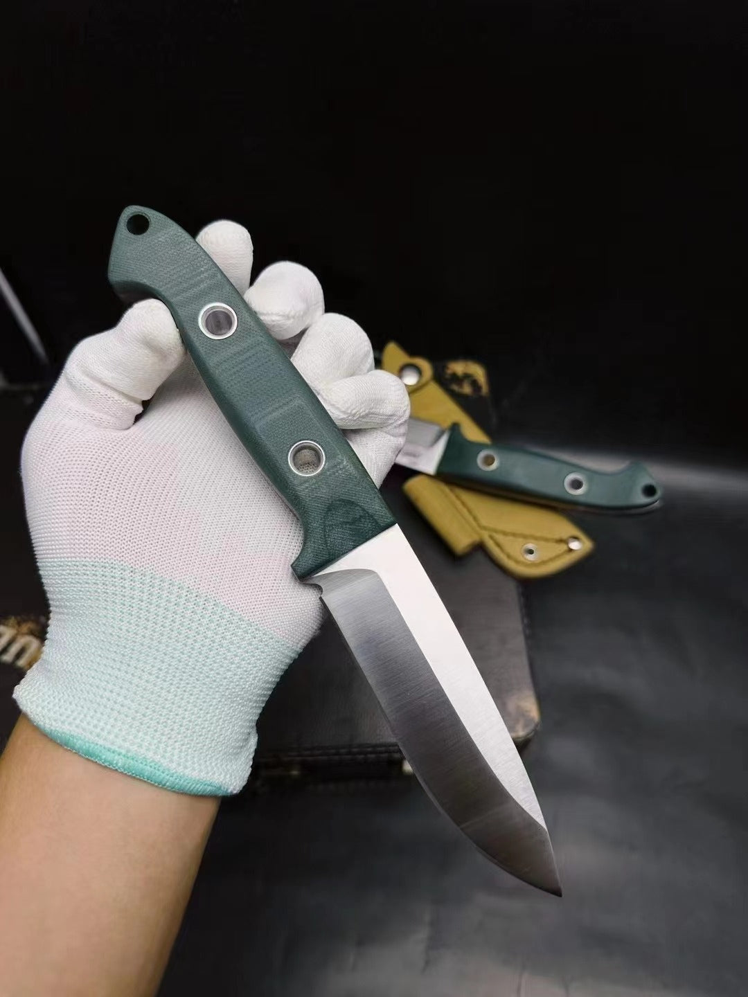 BM162 Grüner G10 Griff Outdoor EDC Tool