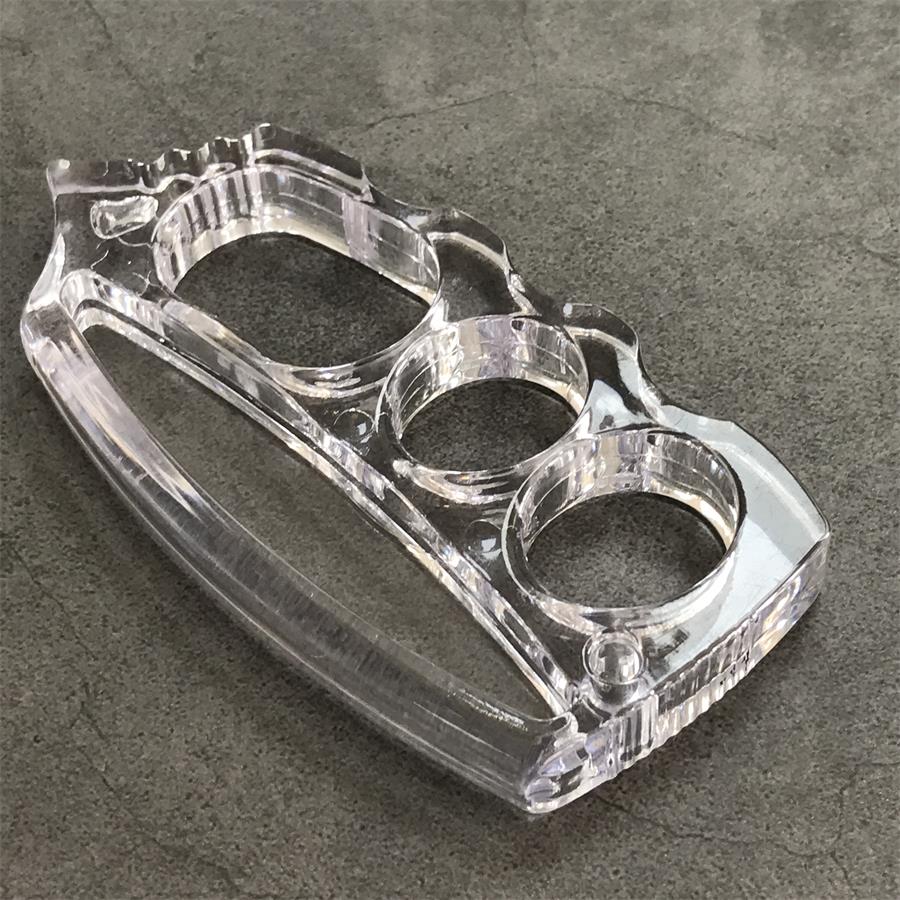 Kunststoff Transparent Outdoor EDC Große Loch Werkzeug