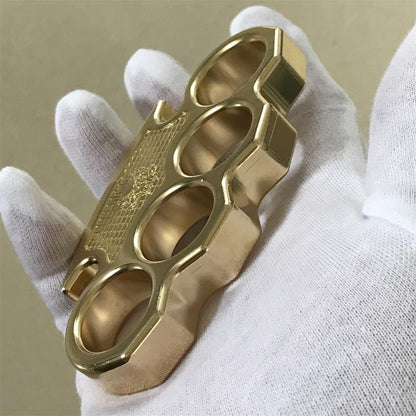 Classic Mini Skull Brass Outdoor EDC Tool