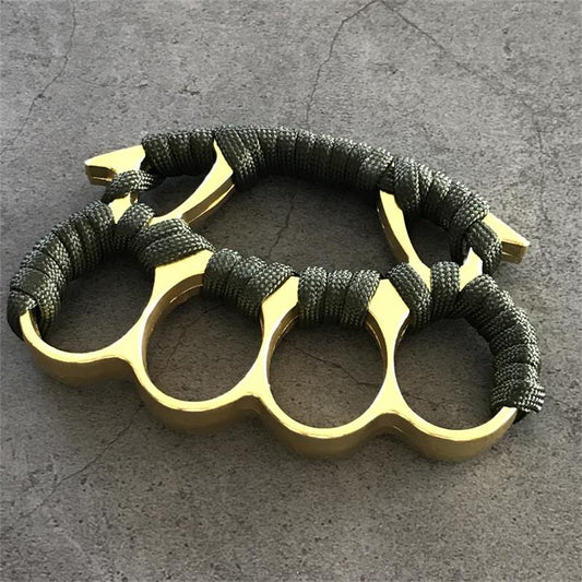 Classic Paracord‑Wrapped Hobby Collectible Metal Ornament