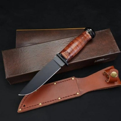 KB2225 Attrezzo da esterno con manico in pelle