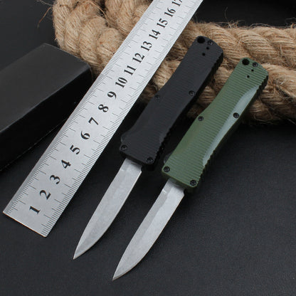 BM 4850 Mini Zink-Aluminiumgriff Stonewashed Outdoor-Taschenwerkzeug